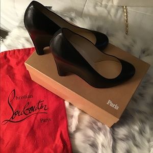 Christian Louboutin morphing wedges